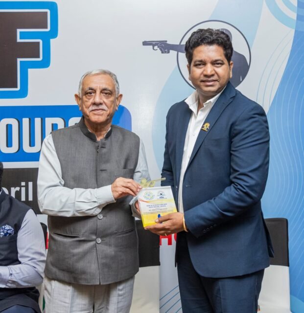 Glimpses from the ISSF B Judges Course recently held in Delhi, 2026.

A total of 36 officials from India, Japan, Sri Lanka, and Bangladesh participated in this prestigious course.

The event was honored by the presence of dignitaries Mr. Pawankumar Singh (Secretary General, NRAI) & Mr. Rajiv Bhatia (Secretary, NRAI).

ISSF instructors Mr. Paul Gumn and Mr. Wataru Fujii, along with NRAI instructors Mr. Dhiraj Singh and Mr. Arun Wareshi, guided the participants towards world-class officiating standards.

A proud moment for the shooting community.
.
.
.
[Royal Sports, Shooting Academy, ISSF, NRAI, Sports Excellence]

#royalsports #shootingsports #issf #nrai #sportsexcellence