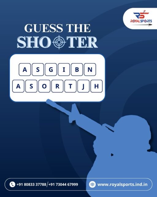 Can you crack it before anyone else? 🎯

A true shooting fan will get this in seconds.
Drop your answer in the comments and tag someone who loves the sport.

Let’s see who really knows their shooters.
.
.
.
[Guess The Shooter, Shooting Sports India, Rifle Shooting, Pistol Shooting, Sports Quiz, Indian Shooters, Precision Sport, Shooting Academy, Sports Challenge, Athlete Knowledge]

#royalsportsind #guessingshooter #shootingsports #sportsquizindia #precisiontraining