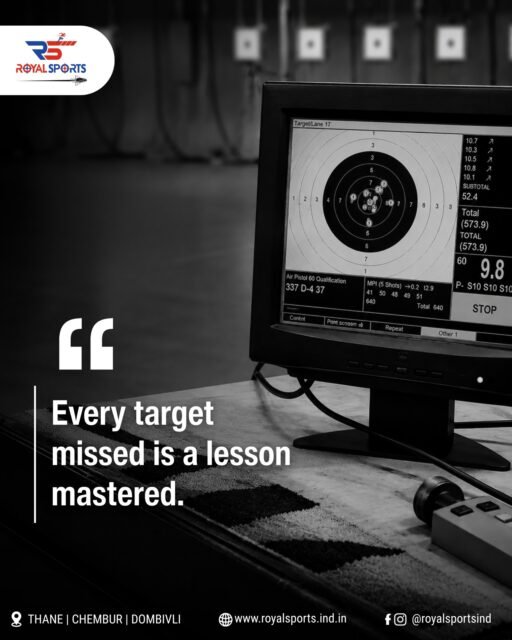Every shot teaches something.
Every mistake builds precision.

At Royal Sports Academy, growth begins the moment you learn to stay focused, patient & consistent.

Success in shooting is not about perfection from day one it is about learning from every target and improving with every session.

Train your focus. Master your control. Hit your goals.

Admissions are now open.
DM us to start your shooting journey with expert guidance and professional training.
.
.
.
[rifle shooting, shooting academy, target shooting, focus training, concentration skills, precision sport, Olympic shooting, shooting range, mental strength, discipline training, sports academy, confidence building, air rifle shooting, shooting practice, sports performance, athletes training, Royal Sports Academy, shooting sports India, focus and control, professional shooting training]

#RoyalSportsAcademy #RifleShooting #TargetShooting #FocusTraining #ShootingSports